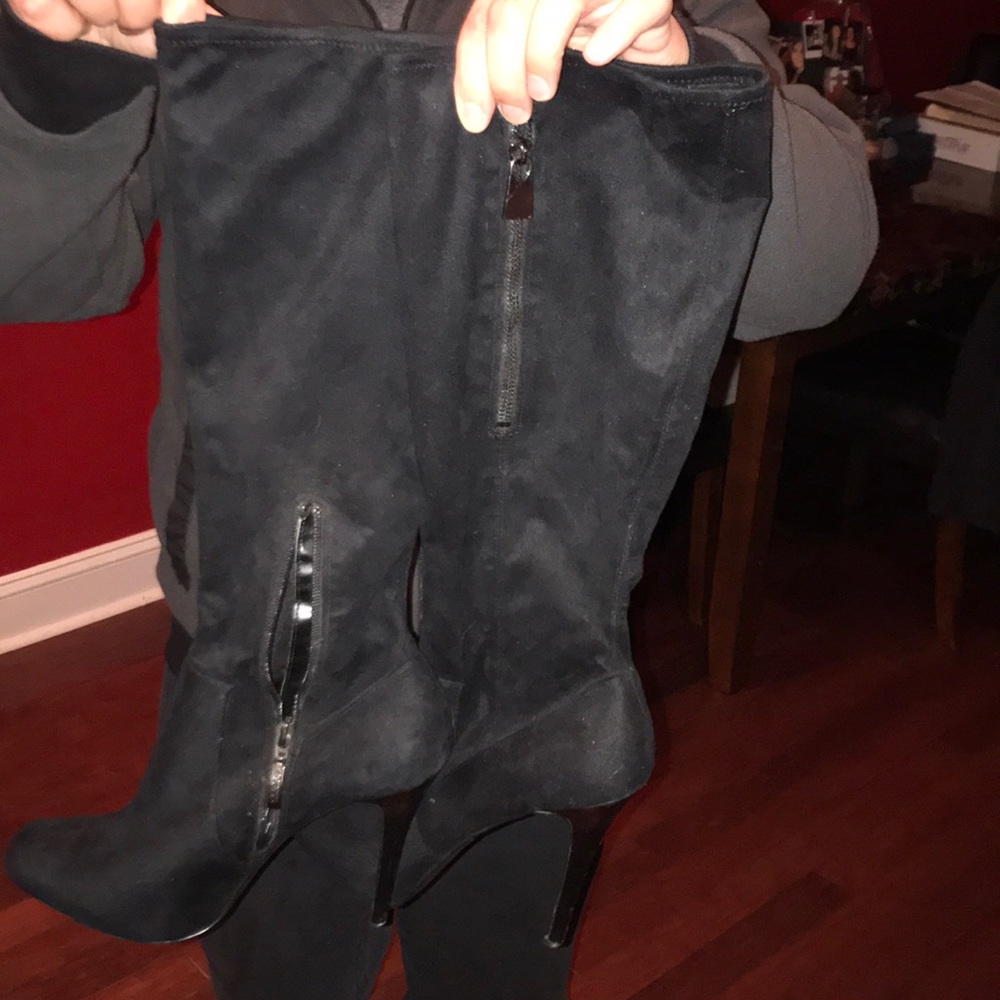 Guess Suede heel boots